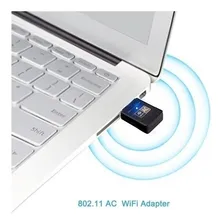 Adaptador Wi-fi 2.4/5ghz 600mbps 5g Wireless Internet Usb Foto mini  3