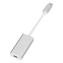 Adaptador Yosoo- USB-C para Mini Displayport, adaptador USB tipo C para Mini Displayport Adaptador USB 3.1 tipo C para Mini Dp Adaptador USB-C para Mini Dp For (prata) Foto mini 2