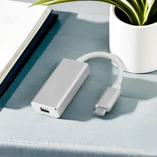Adaptador Yosoo- USB-C para Mini Displayport, adaptador USB tipo C para Mini Displayport Adaptador USB 3.1 tipo C para Mini Dp Adaptador USB-C para Mini Dp For (prata) Foto mini 4