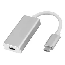 Adaptador Yosoo- USB-C para Mini Displayport, adaptador USB tipo C para Mini Displayport Adaptador USB 3.1 tipo C para Mini Dp Adaptador USB-C para Mini Dp For (prata) Foto mini 1