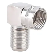 Adaptadore F Antena 90 Graus Coaxial Macho E Femea Foto mini 2