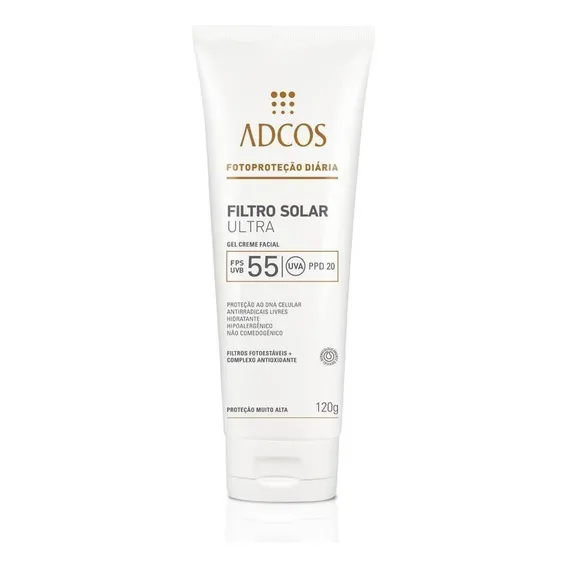 Adcos Filtro Solar Ultra Fps 55 - 120g Foto 1
