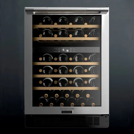 Adega Brastemp Gourmand Dual Zone 51 Garrafas - Bzb51ae 110V Foto 1