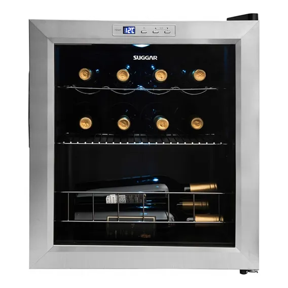 Adega Climatizada Suggar Lyon 13 Garrafas Ad15 Cor Inox 220V Foto 1