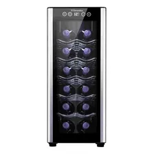 Adega de Vinho Climatizada Electrolux 12 garrafas Uma Porta Acabamento em AlumÃnio ACB12 - Bivolt Foto mini 4