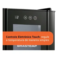 Adega De Vinhos Brastemp Para 12 Garrafas Com Painel Touch 220v Bzc12be Foto mini 4