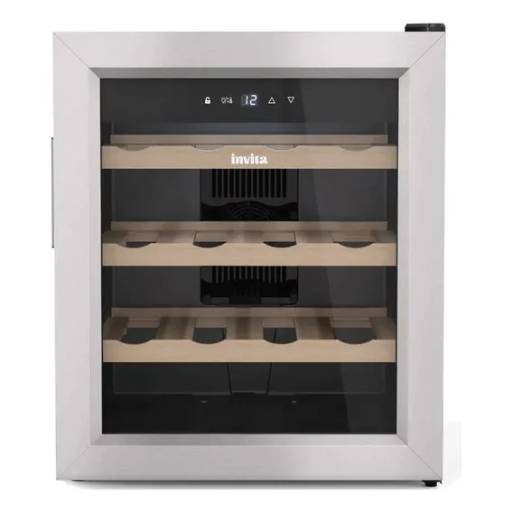 Adega Invita Inox 16 Garrafas Freestanding Bivolt Foto 1