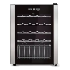 Adega Midea 24 Garrafas 60hz Wbb242 220v Foto  mini 1