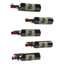 Adega Suporte Parede 1 Garrafa Vinho 5unpescoço Foto  mini 1