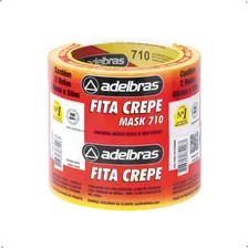 Adelbras fita crepe Mask 710 48mm x 50m 2 unidades branca Foto mini 3