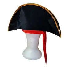 Adereço Fantasia Chapéu Pirata Napoleão Adulto Foto mini  3