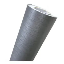 Adesivo A莽o Escovado Inox Geladeira M贸veis - 0,61x3mts Foto mini 2
