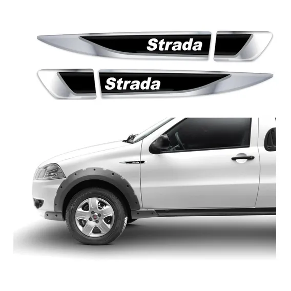 Adesivo Aplique Fiat Mobi Like Resinado Cor padrão Foto 1