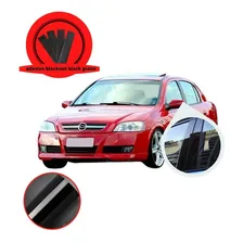 Adesivo Black Piano Colunas Portas Para Astra Sedan Cor Preto Foto mini 1