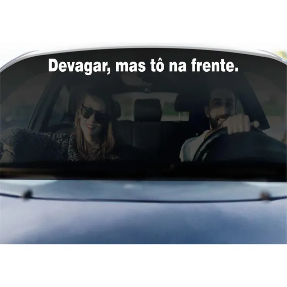 Adesivo Carro Universal 80cm Vinil Durável Foto 1