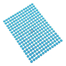 Adesivo Chaton Strass Azul 6mm 504 Unidades Foto mini 1