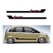 Adesivo Chevrolet Meriva Faixa Lateral Imp139 Cor PADRÃO Foto mini 1