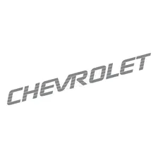 Adesivo Chevrolet Traseiro 2000 Grafite S10018 Foto mini 1