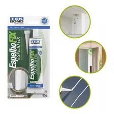 Adesivo Cola Espelho Fix Tekbond Branca Especial Vidro 85g Cor Branco Foto  mini 1