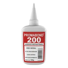 Adesivo Cola Multiuso 200 Gel Instantâneo 100g Foto mini 1