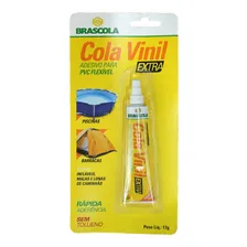 Adesivo Cola Vinil Extra 17g Brascola Foto mini 1