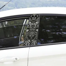 Adesivo Coluna De Carro Envelopamento Automotivo Tuning Cor Vikings Foto mini  2
