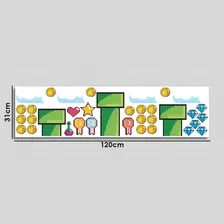 Adesivo De Parede Decorativo Infantil Game Jogo Foto mini 4