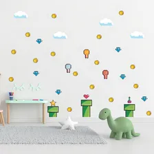 Adesivo De Parede Decorativo Infantil Game Jogo Foto mini 1