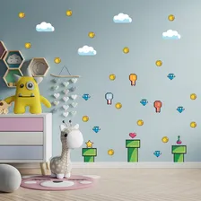Adesivo De Parede Decorativo Infantil Game Jogo Foto mini 3