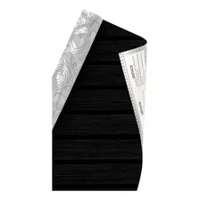 Adesivo De Parede Madeira Vinil 3d Grade Preta 10m X 45cm Foto mini  2