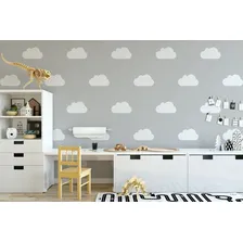 Adesivo De Parede Quarto Infantil Nuvens 20un 10 X 5cm Foto mini 4