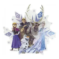 Adesivo Decorativo 3d Com Gancho FamÃlia Frozen - Disney Foto mini 1