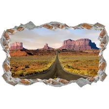 Adesivo Decorativo Parede Buraco Route 66 Grand Canyon 3d Cor Colorido Foto mini 1