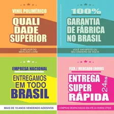 Adesivo Decorativo Parede Frase Açaí Felicidade 100x85cm Foto mini 4