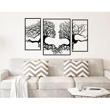 Adesivo Decorativo Parede Sala, Quarto, Árvore Silhuetas Foto mini  2