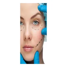 Adesivo Decorativo Porta Clínica Estética Beleza Cor Colorido Foto mini 1