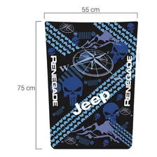 Adesivo Do Cap么 Jeep Renegade 2016/2022 Adesivo Decorativo Cor Azul Foto mini 4