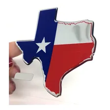 Adesivo Emblema Bandeira Texas Resinado Foto mini 3