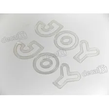 Adesivo Emblema Joy Celta Classic Corsa Resinado Prata Par Cor ADESIVO CELTA PRATA Foto mini 4