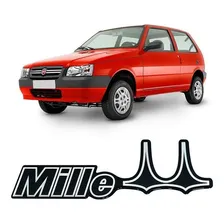 Adesivo Emblema Uno Mille Alvorada Resinado Cromado Foto  mini 1