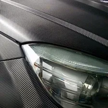Adesivo Envelopamento Carro Fibra Carbono 4d Alltak Preto 1 X 1,50m Foto mini  3
