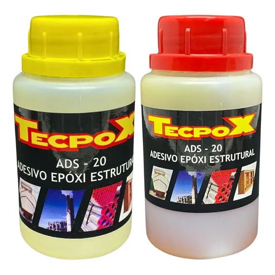 Adesivo Epóxi Kit Tecpox 400gr Cj-araldite Náutico Ads20 Foto 1
