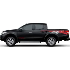 Adesivo Faixa Lateral Mitsubishi L200 Triton Sport Ca13813 Foto mini  2