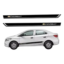 Adesivo Faixa Lateral Para Chevrolet Prisma Foto mini 1
