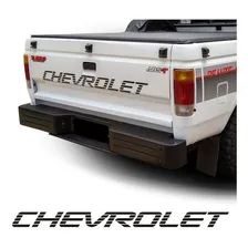 Adesivo Faixa Tampa Traseira Chevrolet D20 Preta Foto mini 1