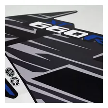 Adesivo Faixa Yamaha Xt 660r 2015/2018 Moto Preta + Emblemas Foto mini 3