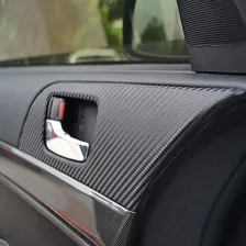Adesivo Fibra De Carbono Envelopamento Moldável 3d Tuning Cor Fibra Preto 3d Alltak Foto mini 4