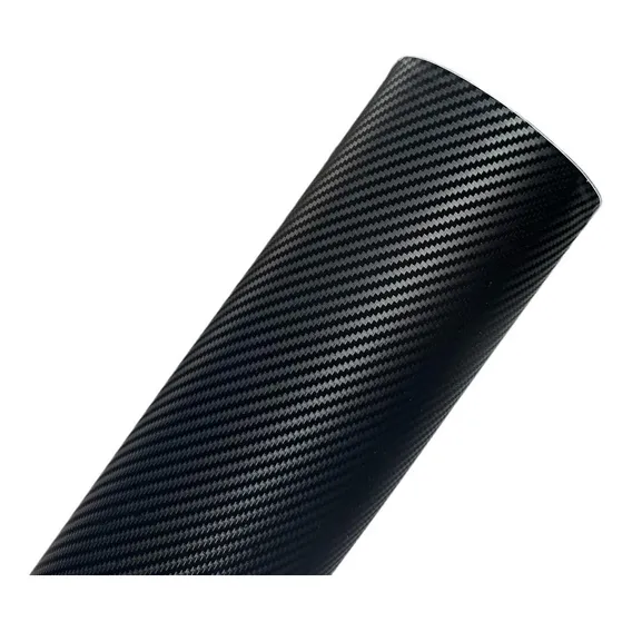 Adesivo Fibra De Carbono Envelopamento Moldável 3d Tuning Cor Fibra Preto 3d Alltak Foto 1