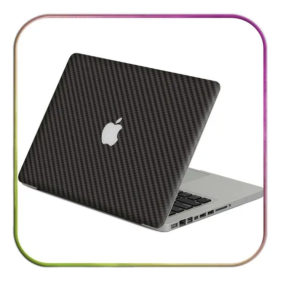 Adesivo Fibra De Carbono Moldável Envelopamento Notebook Foto 1