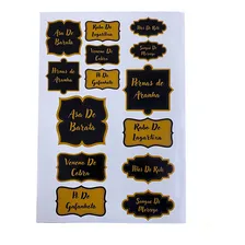 Adesivo Frases De Bruxa Poções Mágicas Decoração Halloween Foto  mini 1